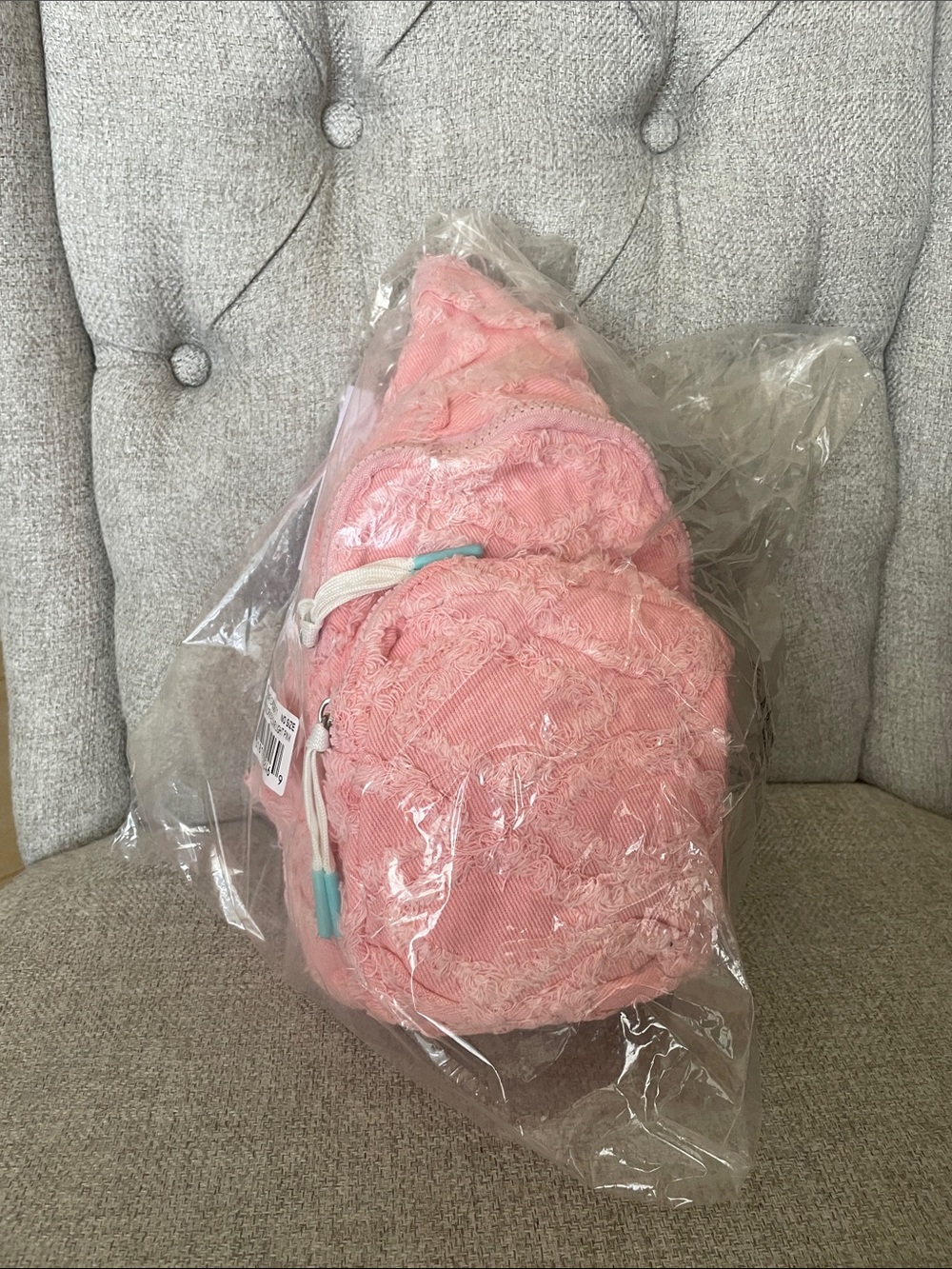NWT Wildfox Pink Jean Sling bag